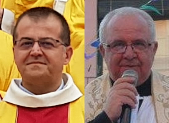 PRESENTE E FUTURO | Don Salvo La Rocca (a sinistra) e don Antonino Maugeri (a destra). Foto n. 2