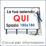 Banner pubblicitario 180x180 pixel